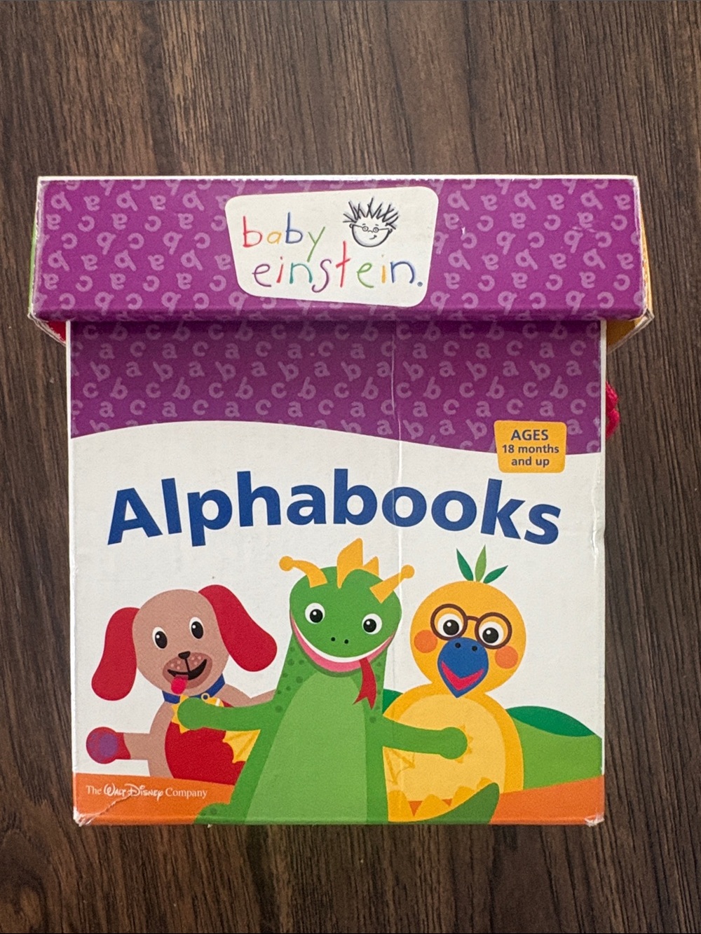 Baby Einstein Alphabooks Complete Book Box Set of 26 Alphabet Ages 18 Mo+ 2005